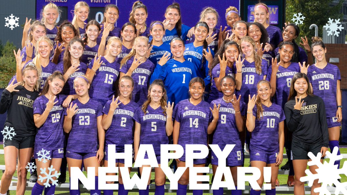 UW_WSoccer's tweet photo. Happy New Year! 🎊 

#GoHuskies https://t.co/bc5lus20oS