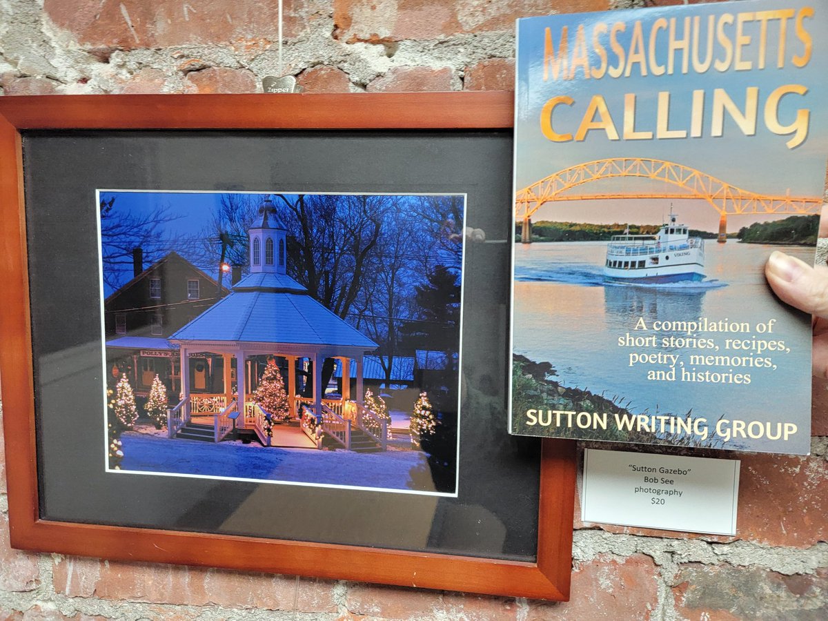 BVArtAssoc's tweet photo. "Sutton Gazebo" by Bob See $20 stop by the BVAA Uxbridge gallery and take a look! #Uxbridge #Massachusetts #artist #Sutton #suttonma #Christmas #Christmas2021 https://t.co/DMNW7lWUjk