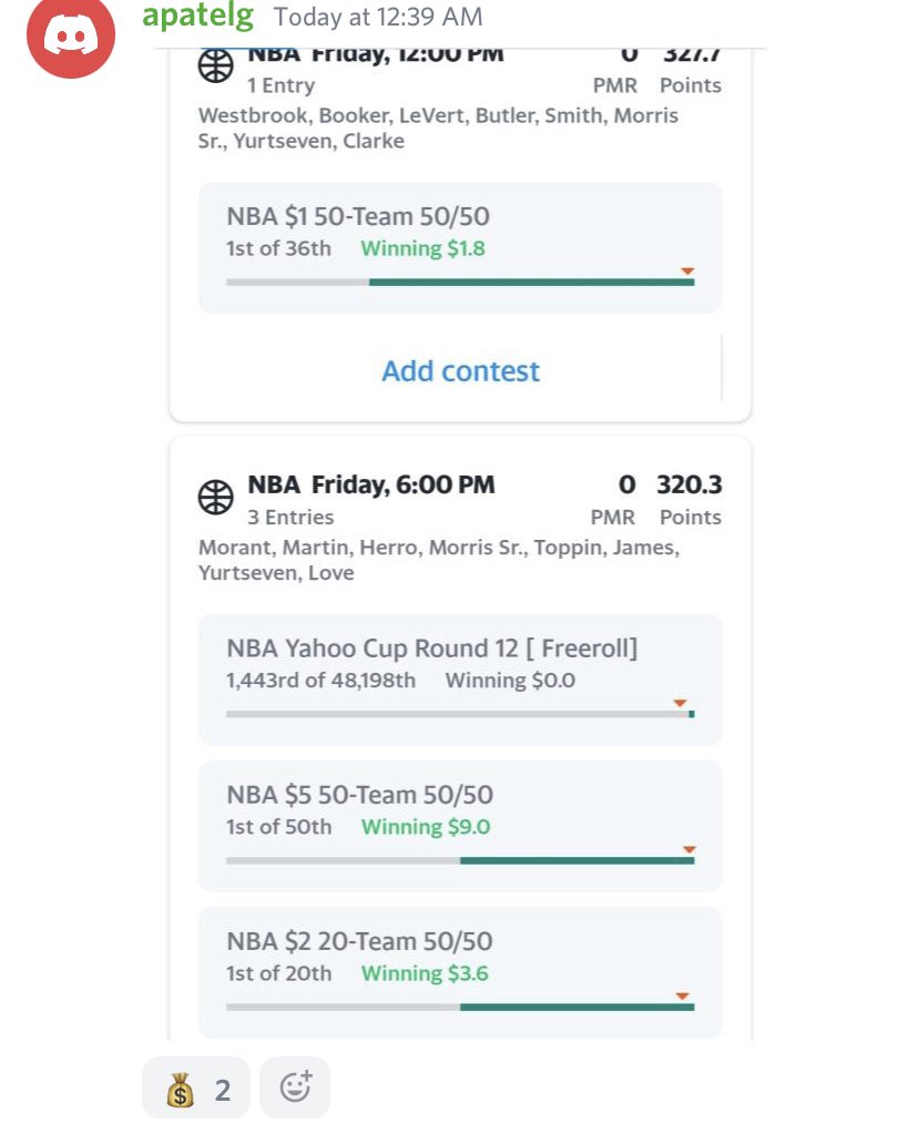 Furnacepicks's tweet photo. 🚨100 likes for free FanDuel cheat sheet tonight. 
125 for DK. 
150 for Yahoo.
Not a bad top 5 plays from the cheat sheet!! https://t.co/LHXn9zlHzt