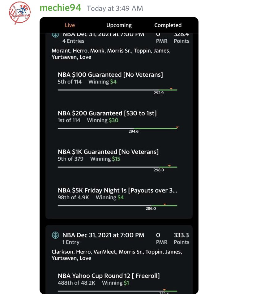 Furnacepicks's tweet photo. 🚨100 likes for free FanDuel cheat sheet tonight. 
125 for DK. 
150 for Yahoo.
Not a bad top 5 plays from the cheat sheet!! https://t.co/LHXn9zlHzt