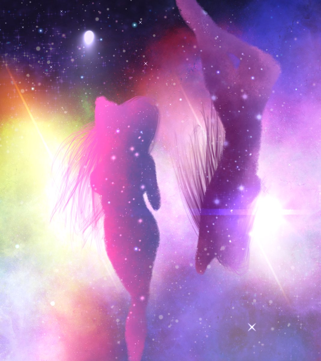 Crazyfitz15's tweet photo. gemini #zodiac #gemini #art #artwork #digitalart https://t.co/q4ovsQ9cIU