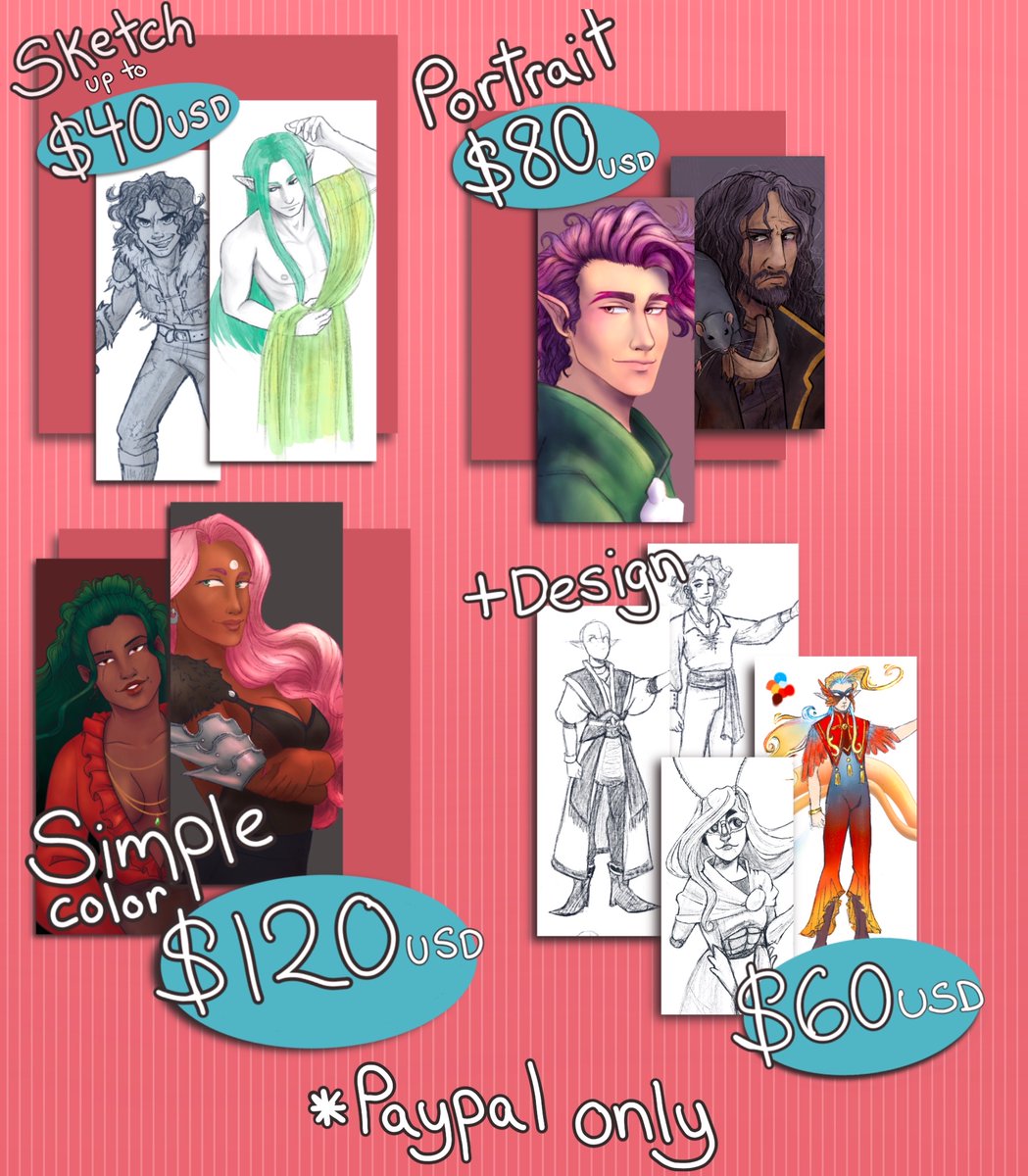 fairy_lemonade_'s tweet photo. Commissions officially open! 
Special for selfship and yume commissions! 2 characters, simple color for $120USD
DM or email me for more details. 
bumblefairies@gmail.com
Paypal only. https://t.co/qEbX5rUGMZ