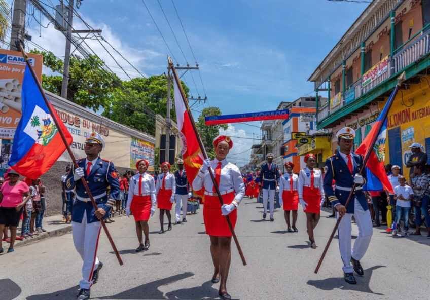 uwgsoca's tweet photo. Happy New Year and Independence Day to Haiti!🇭🇹January 1st marks the 218th anniversary of Haiti’s independence from France in 1804. This made the country the world’s first black republic, first independent Caribbean state, and second independent state in the Western Hemisphere. https://t.co/jHoIbhGVER