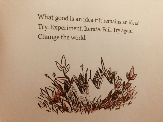 MrsPrimary_EYFS's tweet photo. This book was a very special gift & it is quite possibly the most beautiful book in the world 💕 @EYTagteam #EYTagTeam #Edutwitter #NeverBeAfraidToFail https://t.co/V6Ul8kniSH