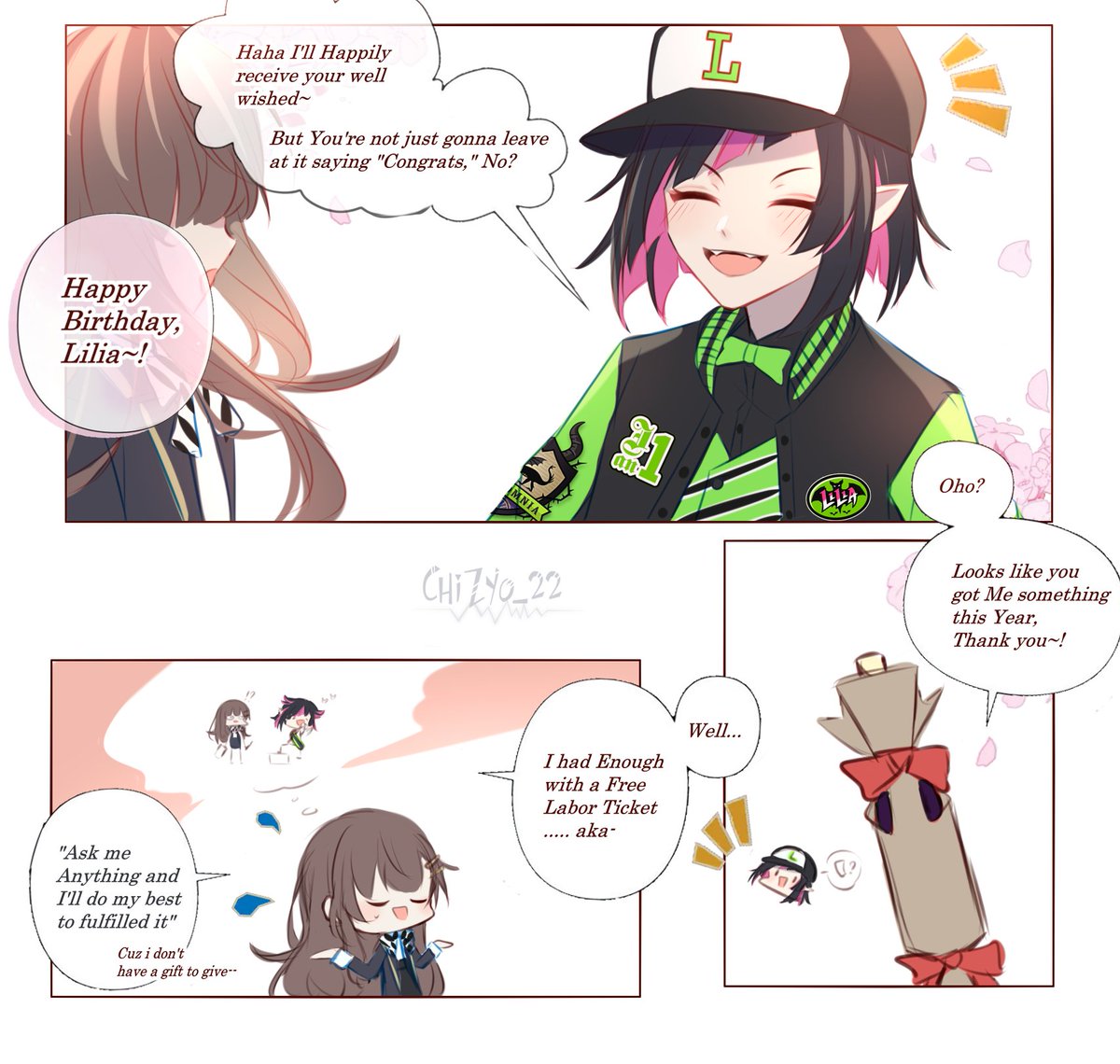 🌸🐉Light~ (1/2) Welp at least she can see the LIGHT 🌸🐉Light~ (1/2) Welp at least she can see the LIGHT