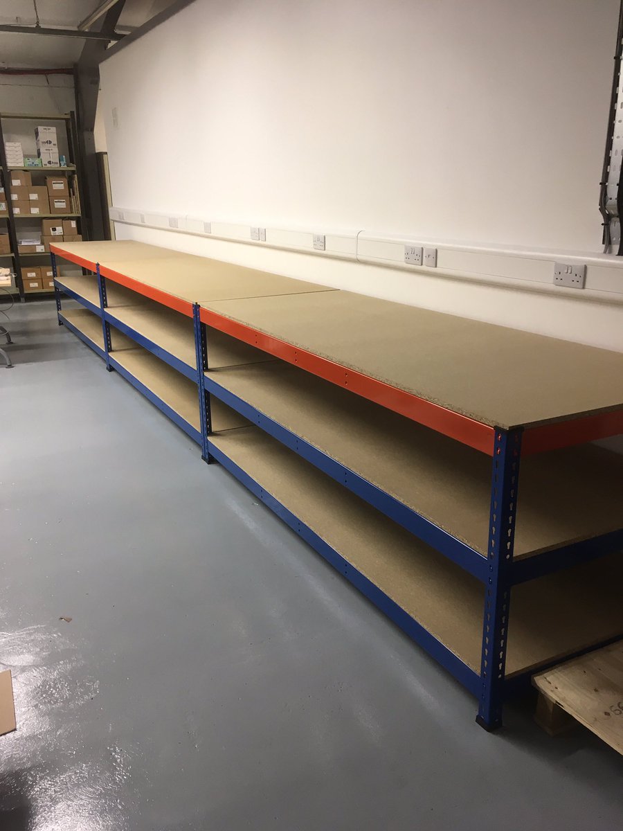 RPMview's tweet photo. Today, we have been mostly erecting new workbenches. 3 down, 11 to go.
#GetReady2022 https://t.co/tgUrX70LX0