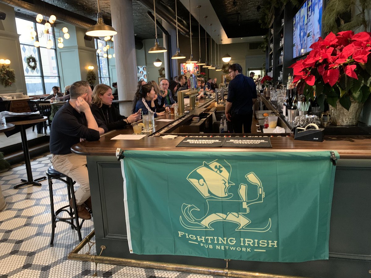 ndclubphilly's tweet photo. Irish up 7-0! Come on out to The Mulberry and join us for our game watch party. Go Irish! @TheMulberryPhl https://t.co/Zu9S2Z4vDz