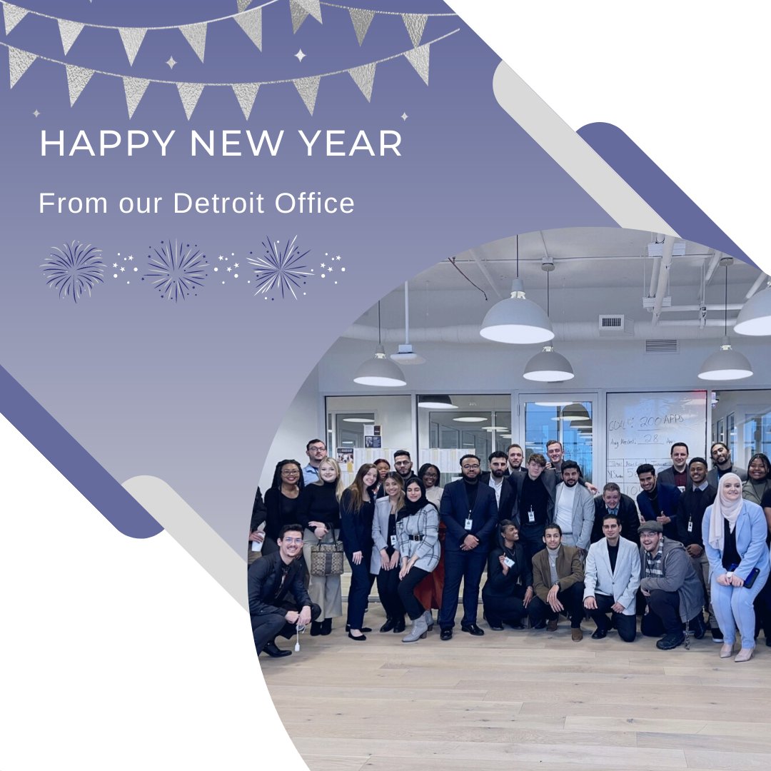 Eclipse_Market's tweet photo. Happy New Year from our Detroit team. What are your goals for 2022?

#newyear #holiday #2022 #resolution #goals https://t.co/ruiy2Ld2vn