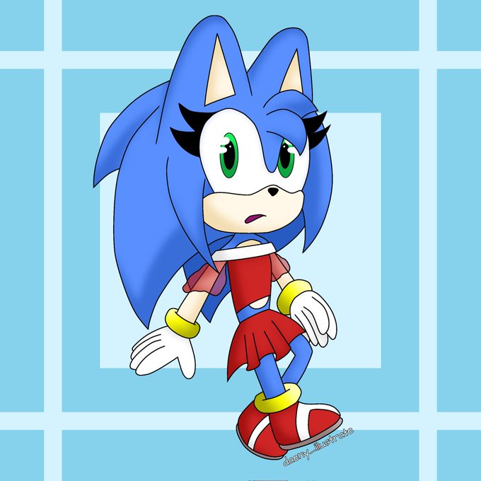 Sonic, Dark Boom by MidnightFire1222 