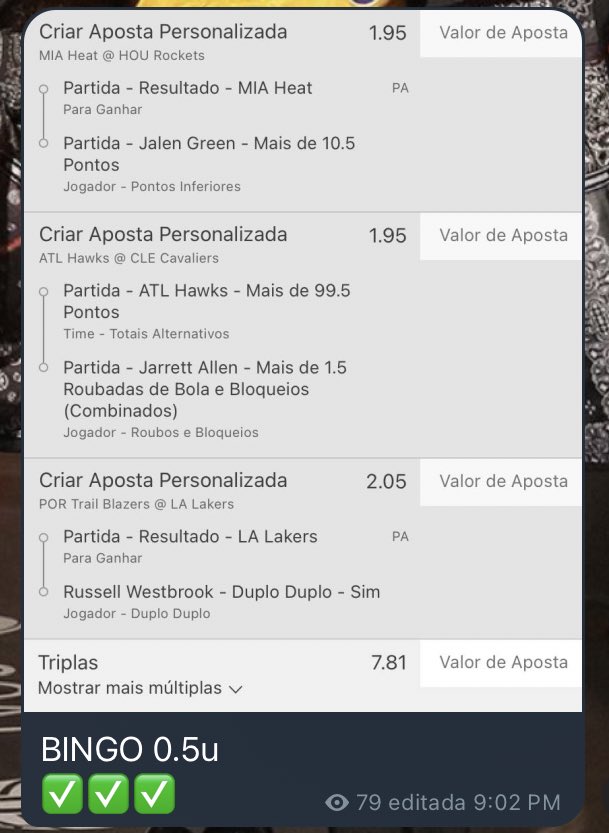 GoatTipsNBA's tweet image. Encerrando 2021 da melhor maneira possível, 3 bingos certeiros para a galera do VIP! 💸💰🔥

VEM 2022 !!!!! 🙏✨