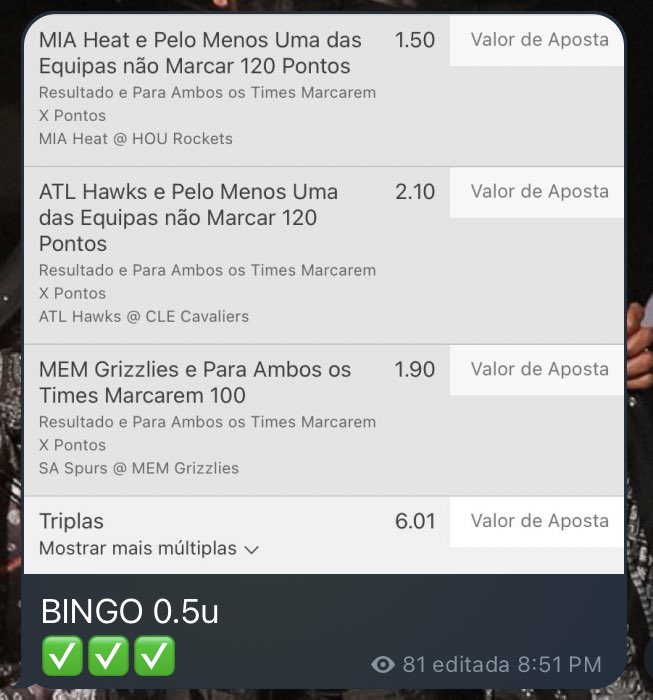 GoatTipsNBA's tweet image. Encerrando 2021 da melhor maneira possível, 3 bingos certeiros para a galera do VIP! 💸💰🔥

VEM 2022 !!!!! 🙏✨