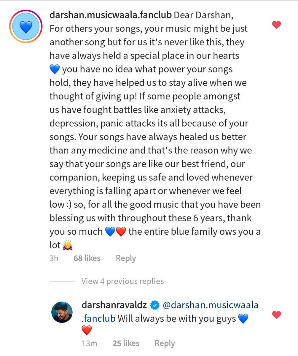 Priya Adores Darshan 💙 tweet media