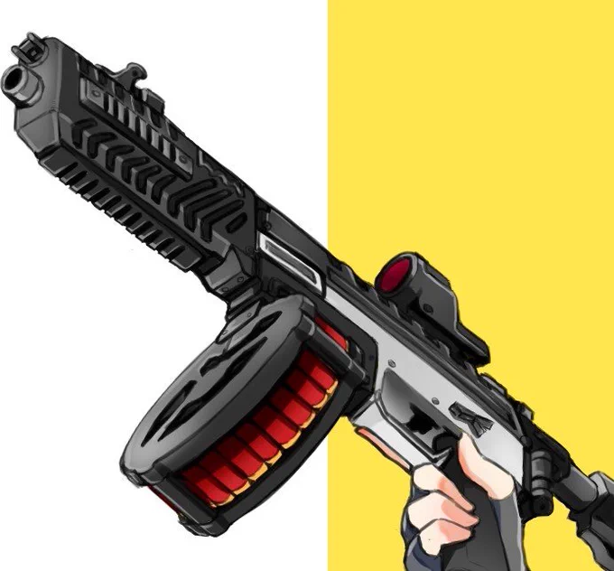 最近、銃器描いてない… 