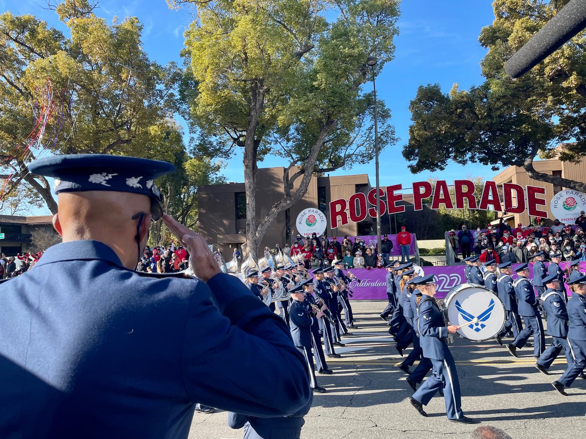 GenCQBrownJr's tweet photo. Thanks for letting America’s Airmen take part in America’s #NewYear celebration as we commemorate the @usairforce’s 75th birthday later this year. “Innovate, Accelerate, Thrive”--the #AirForce at 75. @RoseParade #AF75 https://t.co/N98qVaDRQc