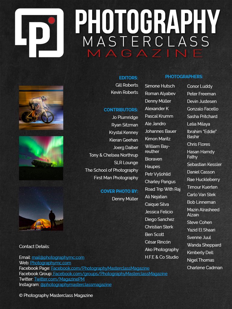 mazinalrasheed's tweet photo. اتنين من صوري في العدد 109 من Photography Masterclass Magazine https://t.co/vSg5hdI7nz
