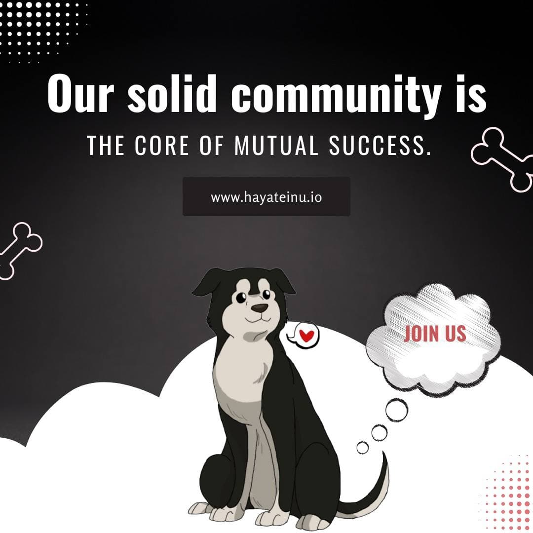 The Hayate Inu ($HINU) is a highly deflationary
token on the ERC-20 Ethereum blockchain.

t.me/HINUOFFICIAL 👈

#HINU #swap #ETH #BTC #CLIFF #Crypto #community  $HINU #CoinMarketCap #Coingecko 
#casualgames #blockchain #wallet #minigames #Token #Cripto #H #C #New #altcoins