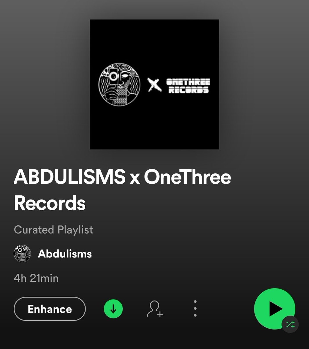 abdulisms's tweet photo. Myself and @OnethreeRecords got together to curate some of our favourite Arabic rap sounds in 2021. 

This 80 track playlist is for the spitters and the drillers. From ours to yours. Enjoy. 

https://t.co/xOzxH3ZWkJ

#Abdulisms #OneThreeRecords #Playlist2022 #NowPlaying #ArabRap https://t.co/eW4g8zOzfN
