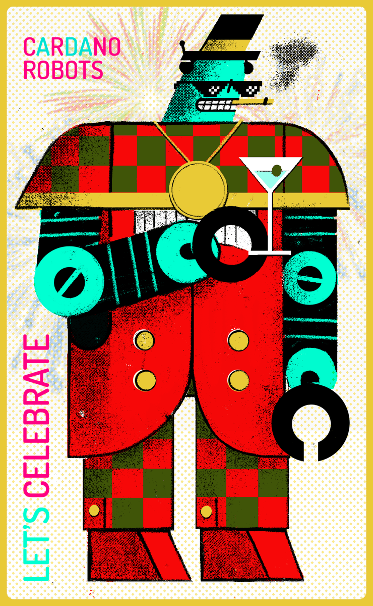 ▶️▶️This special NFT was minted and sent to winner. Last highest bid was 305 ADA. ✅Thank you!! 

BUY YOUR ROBOT HERE 👇👇
adarobots.com/BUY.html

Detail:
pool.pm/77beb836107e20…