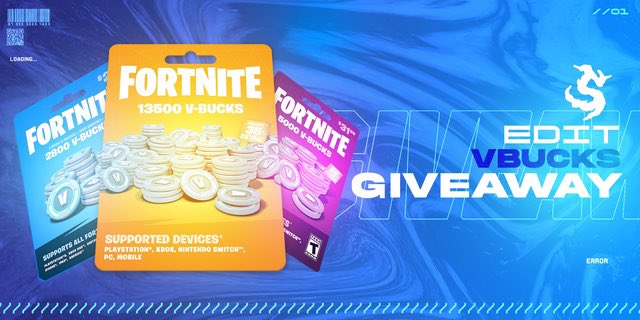 editseer's tweet image. I'll give 1000 vbucks and a cobra kai skin to 2 people who retweet this tweet within the next 60 minutes and follows @editseer and @TaborTimeYT, show proof of my notifications turned on in the comments!