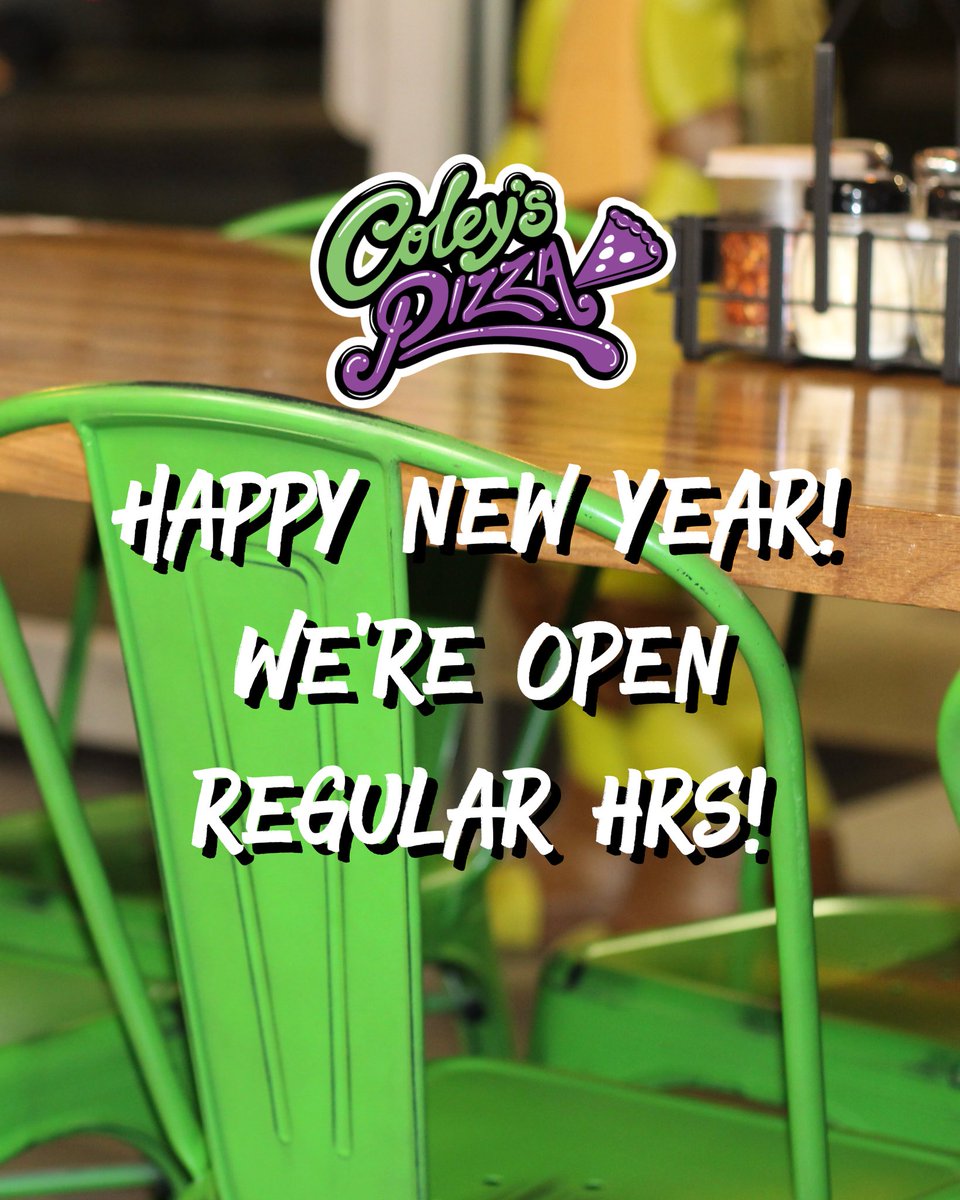 ColeysPizza's tweet photo. Open till 11pm! https://t.co/JO7bw3xJWV