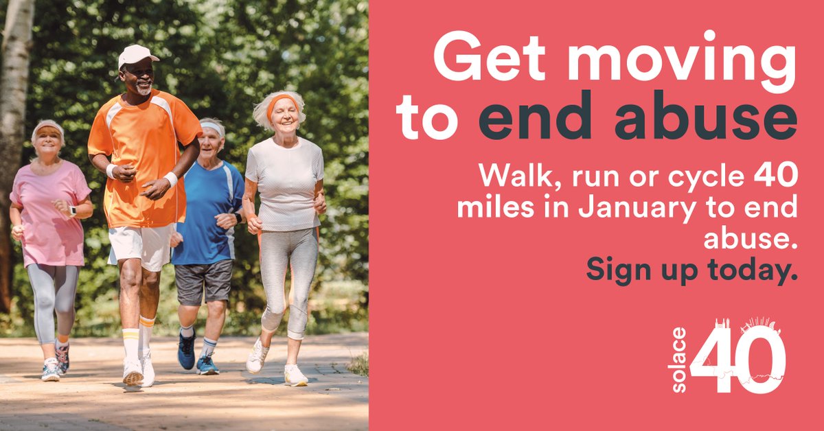 The Solace 40 starts today! Best of luck to all our incredible walkers, runners &amp; cyclists taking on the challenge to raise vital funds for our life-saving services. To join the team there’s still time to sign up here bit.ly/solace40 #Solace40 #TeamSolace