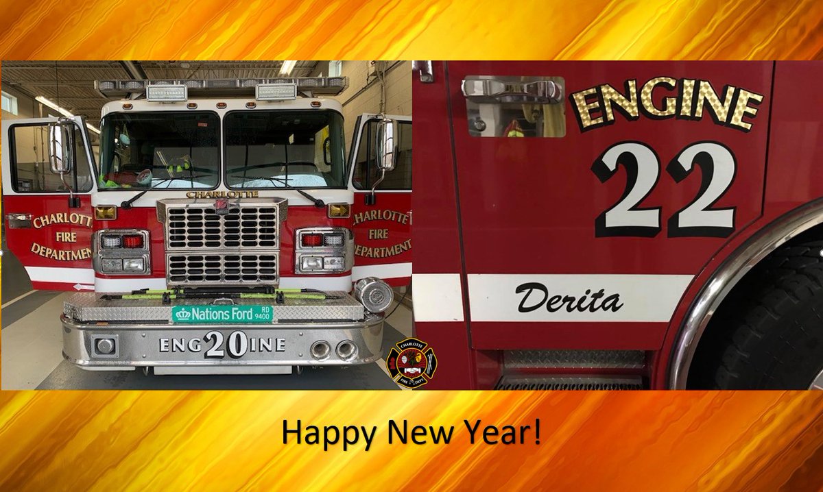 charlottefire's tweet photo. Wishing you and yours a happy and safe 2022! #StaySafeStayAlive #CFDPRIDE #CFDStrong https://t.co/FZKuqJlEbm