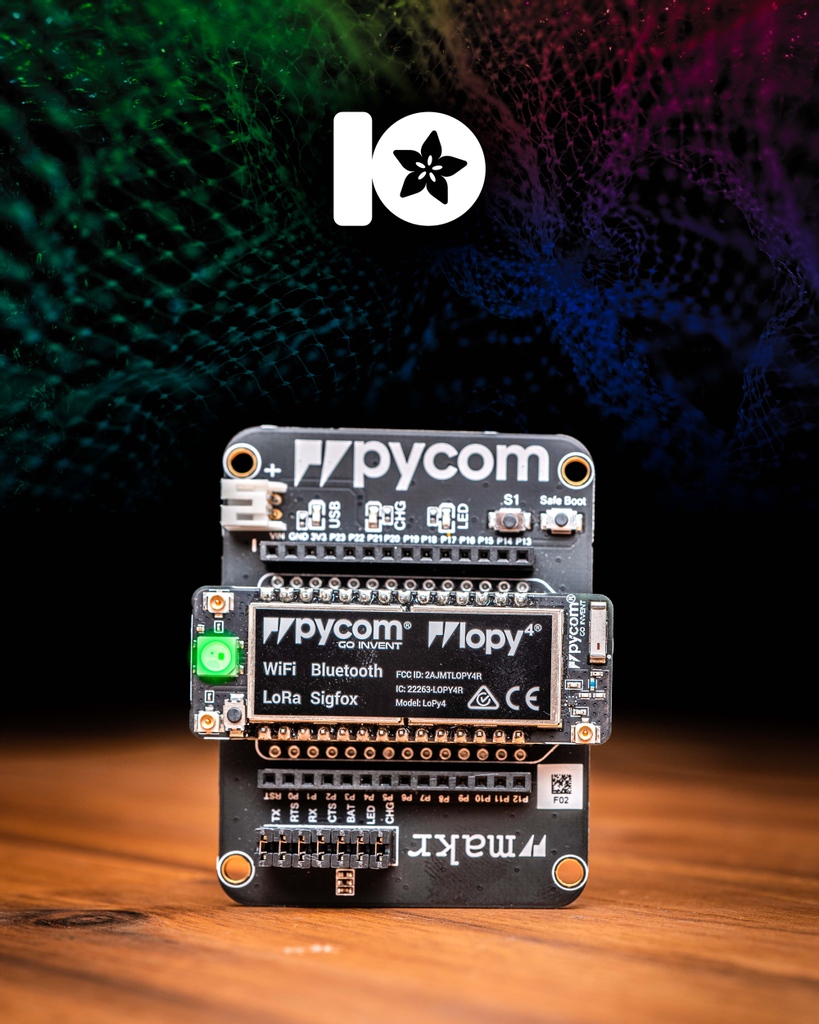 CoreElecAU's tweet photo. 📶🌍👩💻 Go from #IoT zero to hero with our crash course for @PycomIoT and #Adafruit IO. This guide will step you through setting up your #Pycom board, configuring it to send data to #AdafruitIO and setting up a #dashboard to graph the incoming data. https://t.co/N4KcnTi36C https://t.co/6hAjD3yIRL