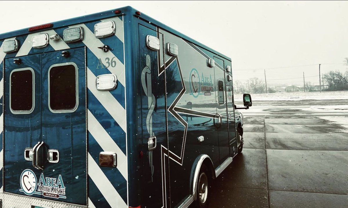 Happy New Years from Area Ambulance Service! In 2021 AAS was dispatched to 25,902 calls for service and transported 18,561 patients. We wish everyone a wonderful and prosperous 2022, and we stand ready to again provide exceptional care to all of our patients.