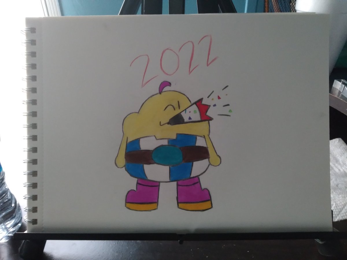 JadenP2006's tweet photo. Mallow seems really happi! Happy New Year Everyone! #NewYear2022 #art #SuperMarioRPG https://t.co/h0IqcVrX2I