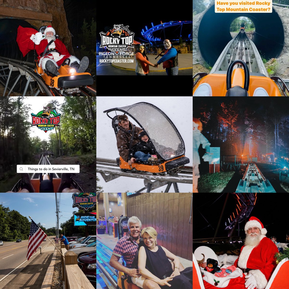 RockyTopCoaster's tweet photo. All of our best memories this year were spent with you. 🧡🎢 Check out our #Top9 from 2021 and get ready to make many more memories with us in 2022!

Who will you be visiting Rocky Top Mountain Coaster with in the new year? Tag them in the comments below!👇 https://t.co/cX16HusJNI