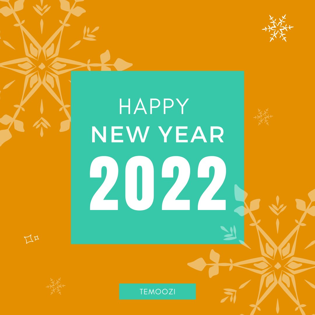 temoozi's tweet photo. Wishing you peace, love, and laughter in the New Year 🥳  from Temoozi Team.🧡💛🤍
.
.
.
#temoozi #2022 #newyears #newyearseve #newyear #happynewyear #fun #love #fun #newyearsparty #newyearsresolution #newyearsday #instagood #goals #celebration #celebrate https://t.co/b85YXsnd3n