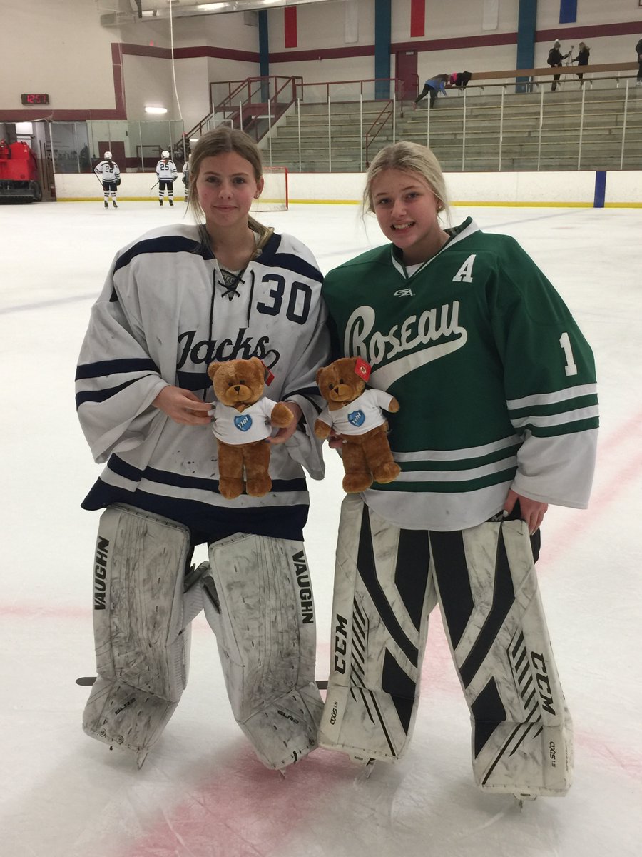 YouthHockeyHub's tweet photo. Danglefest 2021 - 12A
Bemidji > Roseau (2-0)
Players of the Game
Bemidji's Cejay LaValley and Roseau's Madalyn Lisell
#Danglefest21
#YHH https://t.co/Lm0WcofJBD
