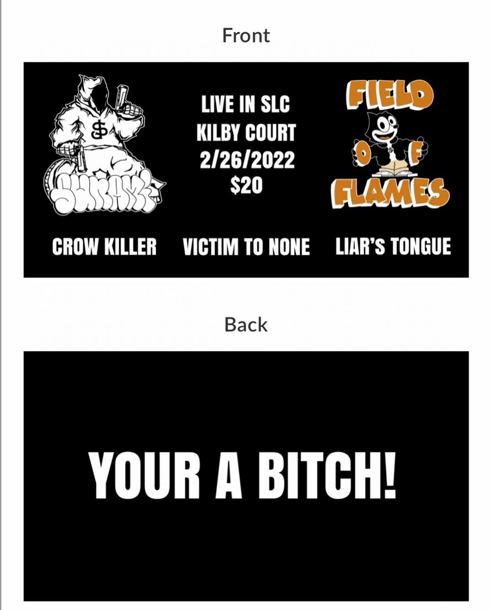 2/26 IN SLC 🌊🌊🌊🌊 tickets on sale next friday.