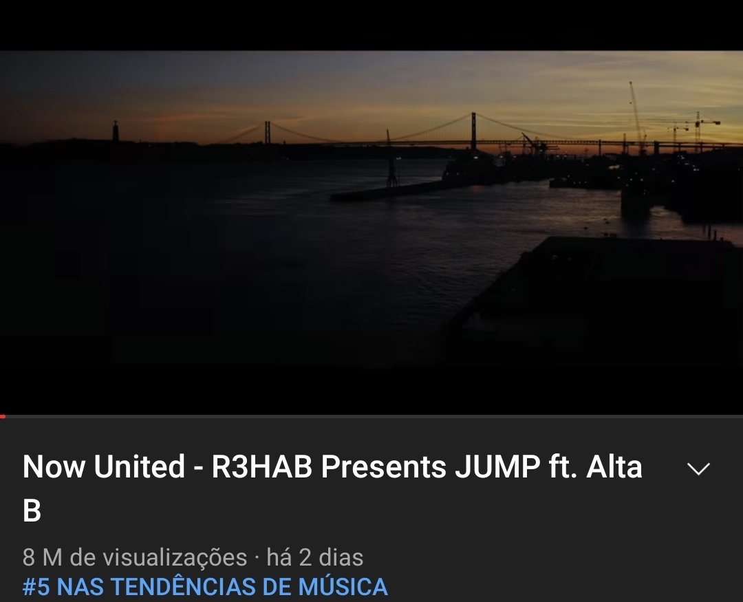 PortugalUniters's tweet photo. #NowUnitedJump #AltaB
Com pouco mais de 2 dias de estreia o videoclipe de Jump alcançou os 8 milhões de visualizações! 🎉 https://t.co/fprSUTUpFh