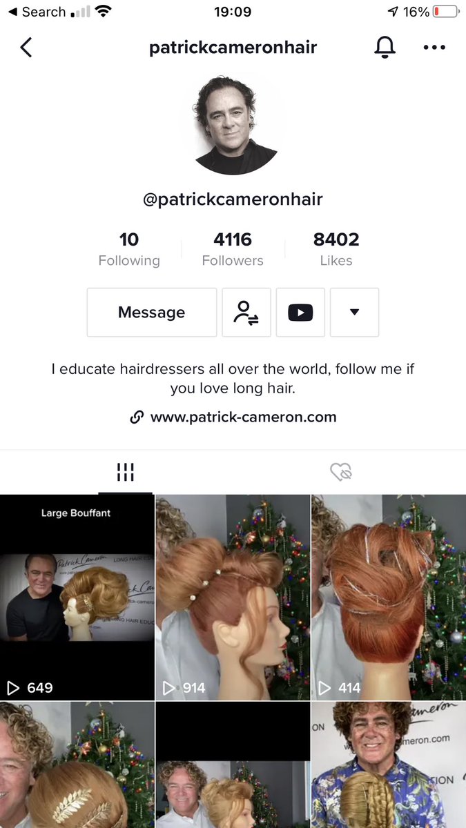 PatrickCameron_'s tweet photo. Happy New Year 🥳 Follow me on TikTok for some long hair inspiration
#longhair #longhairinspiration #PatrickCameron https://t.co/xJ4t7G0fpS