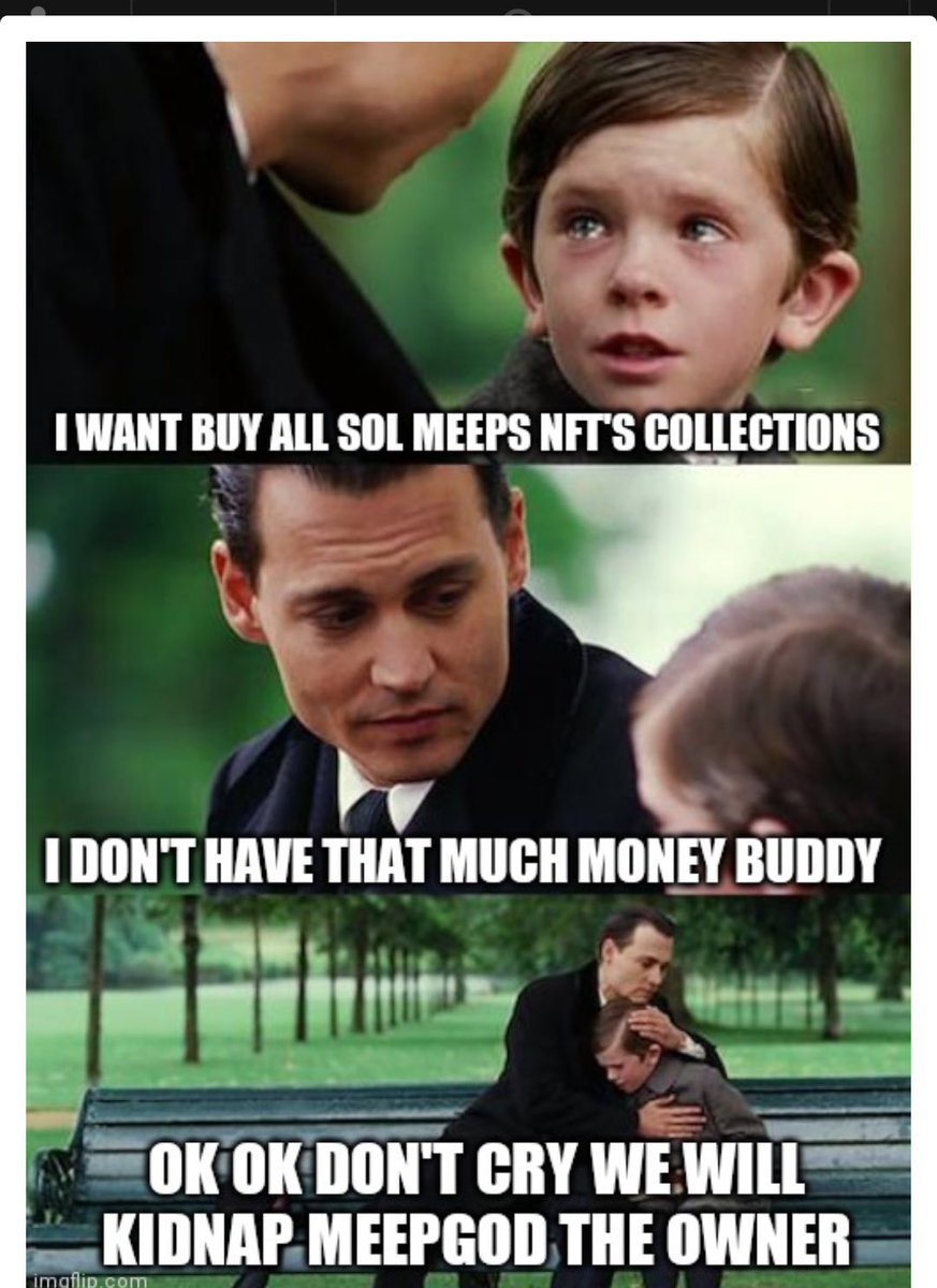 Apparently the Meep community is coming to kidnap me on mint day😂💀. I am now taking applications for body guards😭 Join our friendly Meep community, they are the best! Game nights for prizes every night at 10 PM EST!🎉 #Solana #SolanaNFTs #NFTs #Crypto 

discord.gg/7EGGuYFPRa