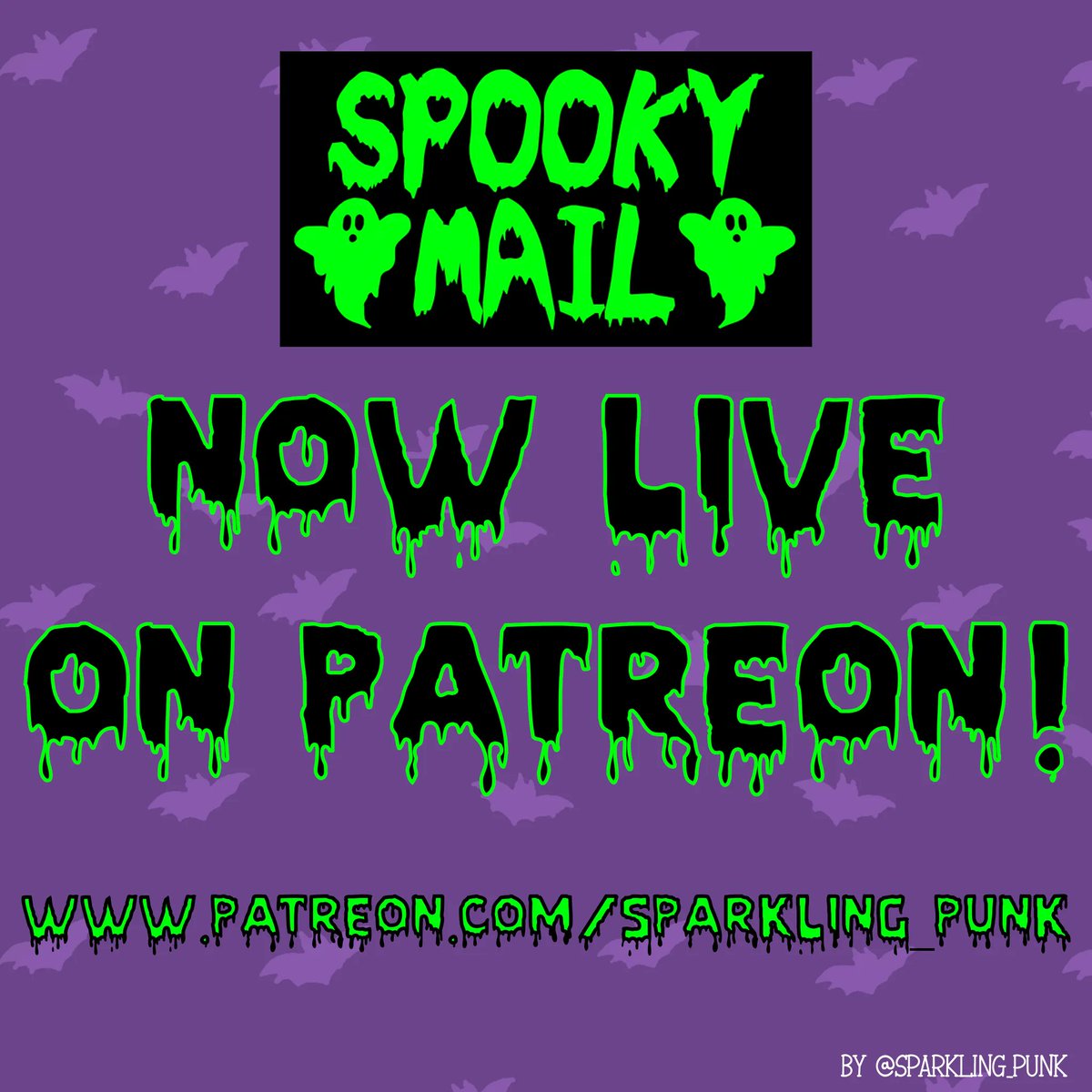 SpookyLilRocio's tweet photo. My Spooky Mail Club is now Live on @Patreon 🎃💚💜🧡🖤 Become one of my first 10 Patron and receive January only exclusives!

https://t.co/abA3Mxv6l2

#PatreonLaunch #Patreon #patreoncreator #SpookyMailClub #artist #Halloween https://t.co/sjMvQifU5l