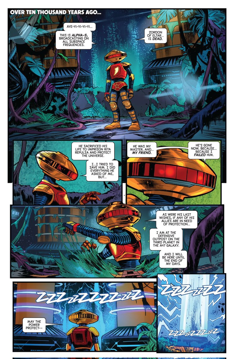 Ranger_esp's tweet photo. La acción se desarrolla en el planeta 0117 de la Galaxia A47.
Como pudimos ver en el cómic "#GGPR: Forever Rangers", la Galaxia A47 no es otra que la Vía Láctea, ya que la Tierra es el tercer planeta de esta. https://t.co/su2x2R1vBN