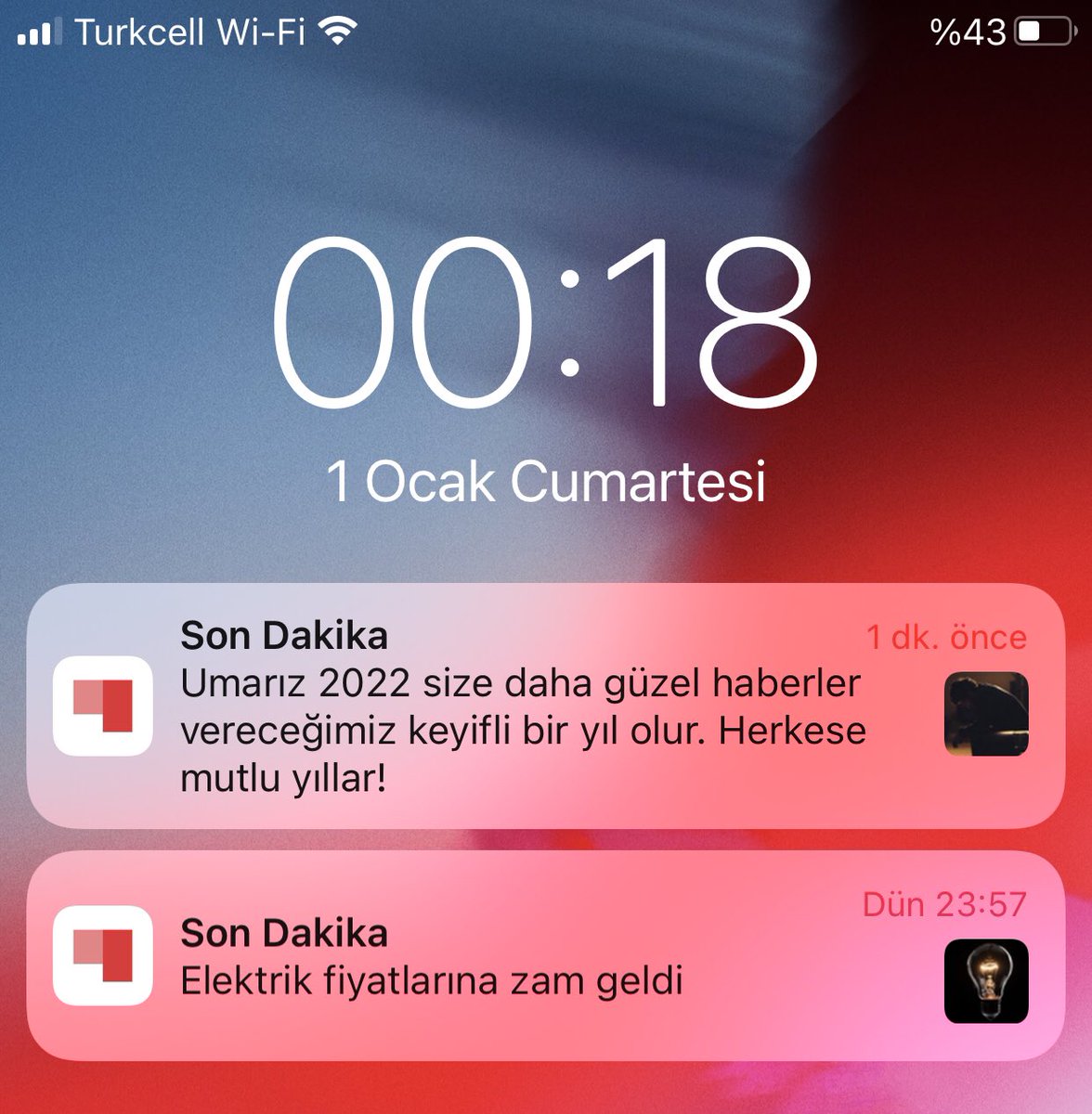 #YeniYıldaİlkMesaj #ZamYağmuruBasladı