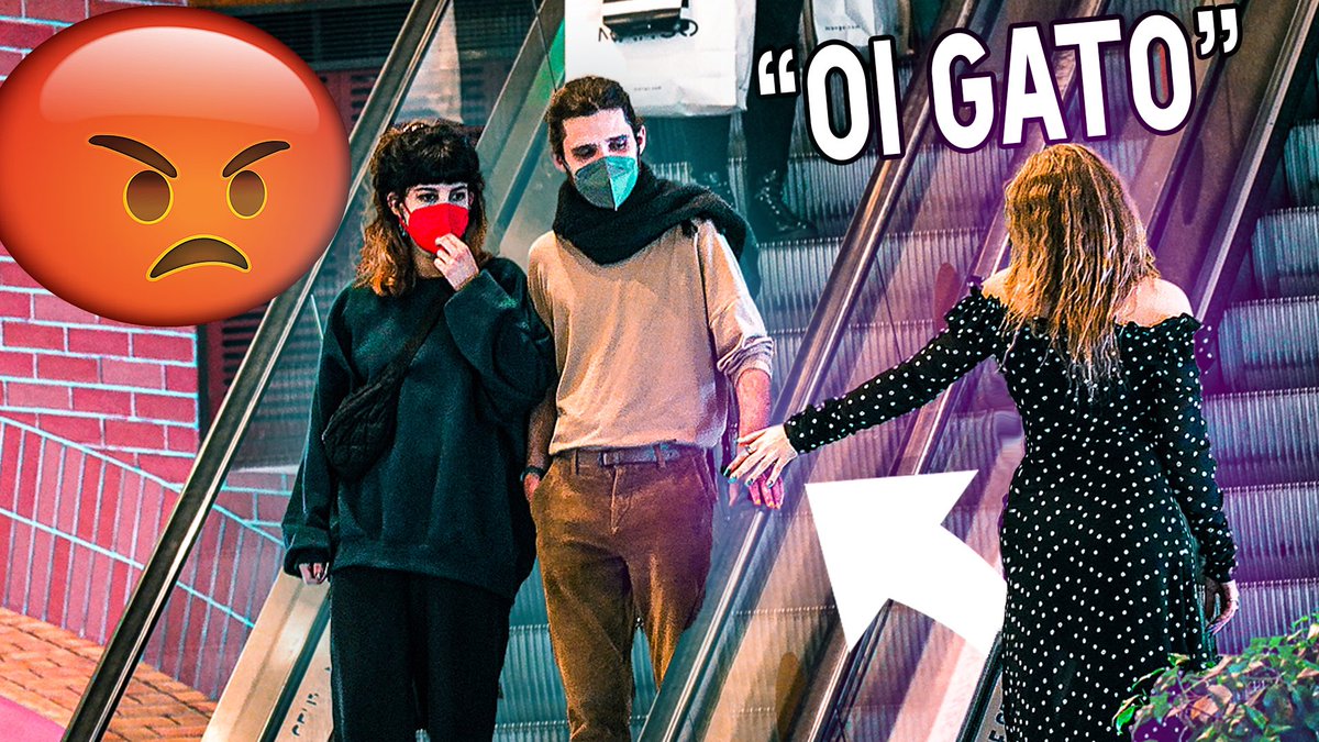 Tocando na mão de desconhecidos na escada rolante!! via @youtube <a href="/JeanHarD1/">JEANHARD</a>
youtu.be/0deg5gfohO4