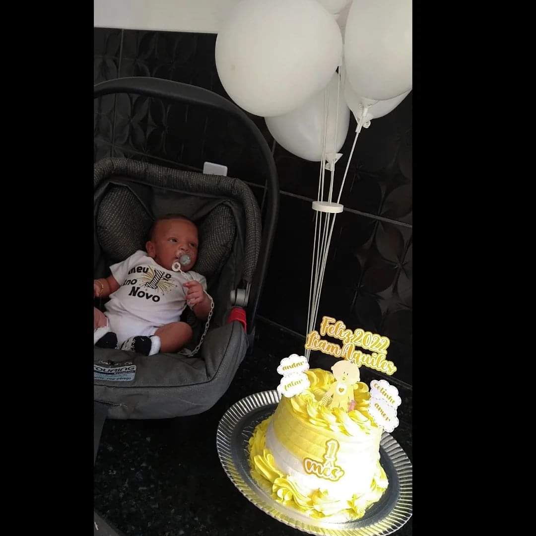 carliindinhaaa's tweet photo. Feliz ano novo pra vocês , pq o meu já começou da melhor forma.
0.1 do meu pretinho gostoso 👶🏽🥰💙

#ummes #babyliam💙 #babyaquiles  #mesversario #feliz #felizanonovo https://t.co/kgsID92QoP