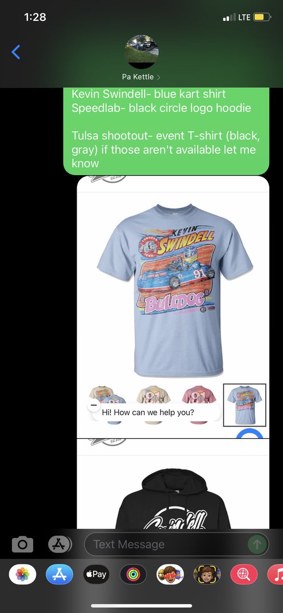 AmandaNeill6's tweet photo. Couldn’t make it to the Tulsa Shootout this year so I sent money with my dad to do my shopping. Had to text a list and pictures so he knew what I was looking for 😅@TulsaShootout @SwindellSpdLab https://t.co/95V4IgwYY8