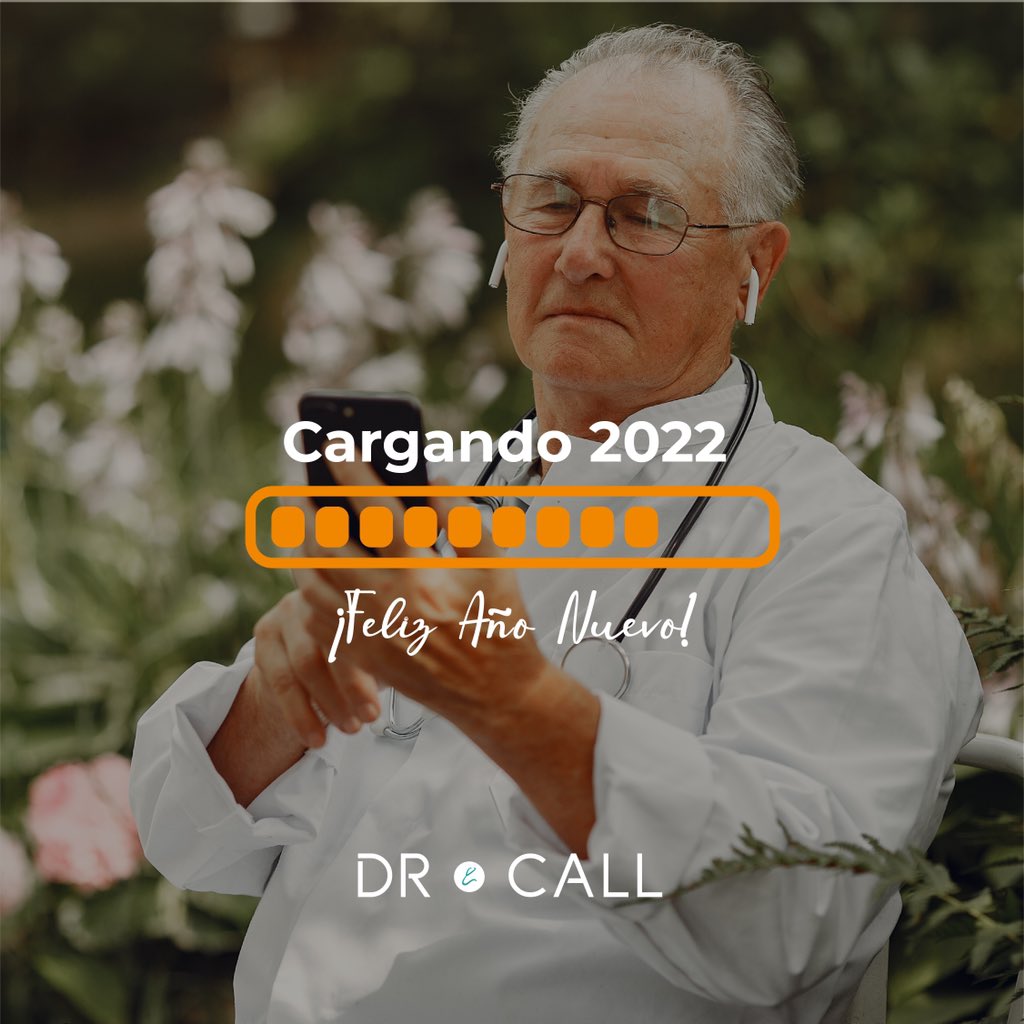 DrCallOk's tweet photo. ¡Llegó el 2022 y lo recibimos con muchas ansias!👏🏻✨

Un año con muchas novedades, para seguir creciendo y brindando el mejor servicio 📲🎉

#DrCall #AñoNuevo #NuevaActualizacion #Telemedicina #SaludDigital https://t.co/xTkeR0wlnQ