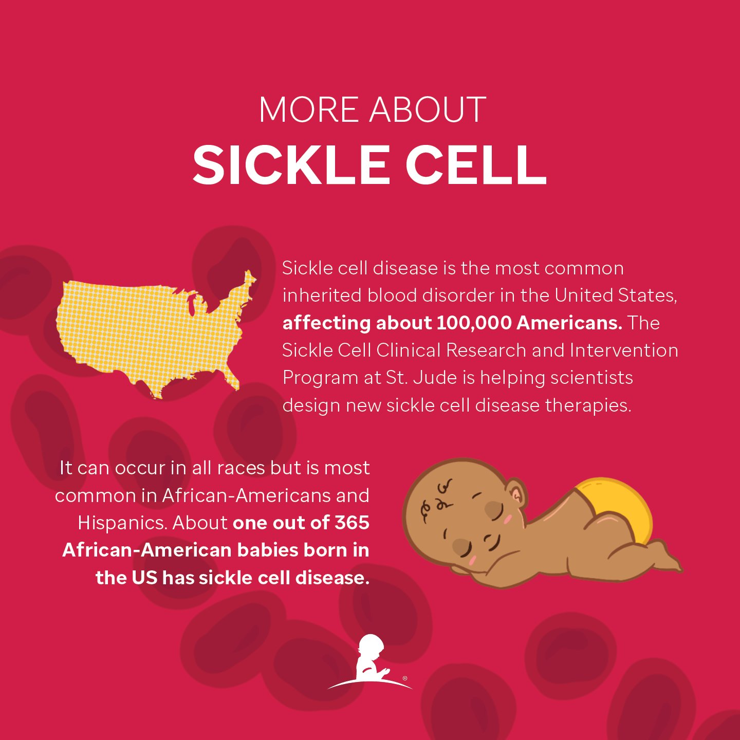 تويتر \ St. Jude على تويتر: &quot;Did You Know One Of The First Research Grants  St. Jude Received Was To Study Sickle Cell Disease? Since Then, St. Jude  Has Helped Pioneer Treatments