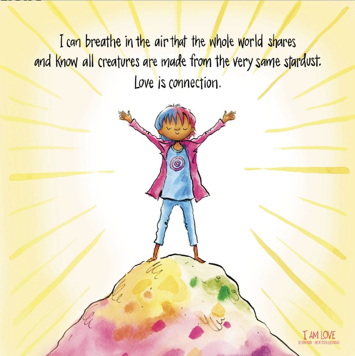 TheDotCentral's tweet photo. https://t.co/bxMT0rmfVd From the book I AM LOVE by @susanverde and @peterhreynolds #love #loveislove #LoveIsInTheAir #LoveandWish https://t.co/TYxNKWNrEG