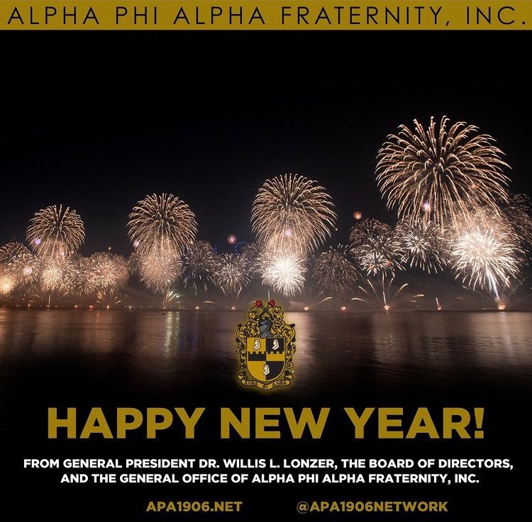 TheYardRunners's tweet photo. The Brothers of Theta Gamma would like to wish everyone a Happy and Prosperous New Year. May 2022 overflow our lives with blessings, good health and success! 🎉🤙🏾 https://t.co/crrTJeMKMt