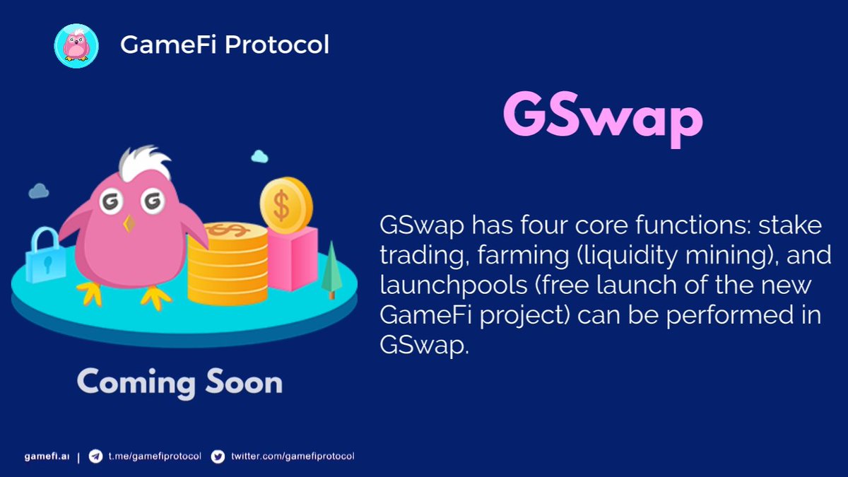 Johnexboi's tweet image. Incase you don&apos;t know, In GSwap, you can get #GFI token rewards for free through staking GFI or Forth.

Kindly join TG for more info: t.me/GameFiProtocol

#GamefiProtocol #BSCGems #Staking #GFI #NFTs