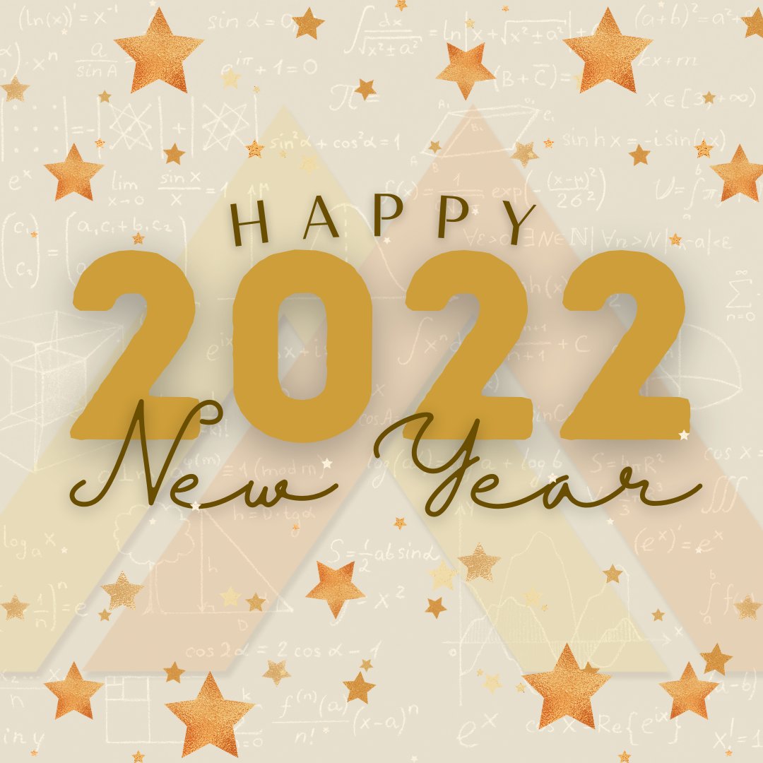 AwesomeMathxyz's tweet photo. The faculty and staff at AwesomeMath would like to wish everyone a wonderful New Year!  We are grateful for the support of the AwesomeMath community and we look forward to working with our students in 2022. https://t.co/GKzpyshhtq