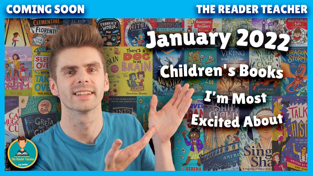 👀📚Check out my JANUARY 2022 Children’s Books I’m Most Excited About video over on my YouTube channel. Please subscribe!

📖🌟Each month, I put together #ComingSoon videos previewing my most anticipated children’s books releases to bump up your TBRs!

➡️ youtu.be/ZpO0C1tIWLs