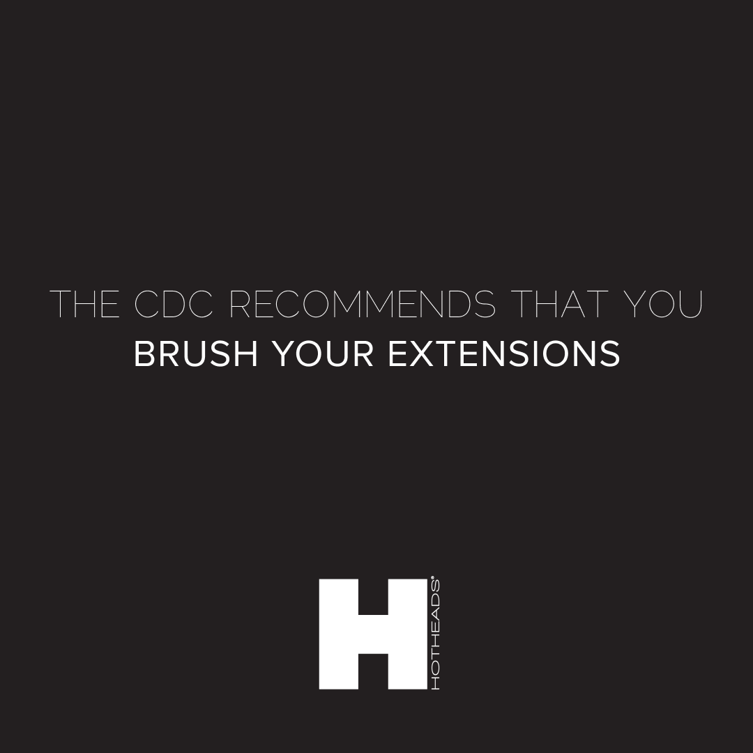 Happy New Year, Hotties! Start the new year off right &amp; brush those extensions 😅💖